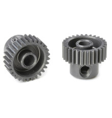 Pignon 28T Alu étroit - 64 DP - D3.17mm - CORALLY - C-70328