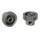TEAM CORALLY - 64 DP PINION - SHORT - HARD ANODISED AL7075 - - C-7032