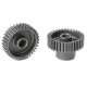 TEAM CORALLY - 64 DP PINION - SHORT - HARD ANODISED AL7075 - - C-7033