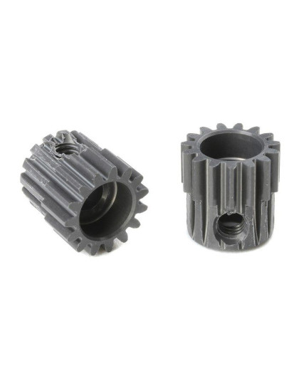 TEAM CORALLY - 48 DP PINION - SHORT - HARD ANODISED AL7075 - - C-7041