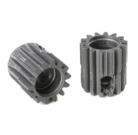 TEAM CORALLY - 48 DP PINION - SHORT - HARD ANODISED AL7075 - - C-7041