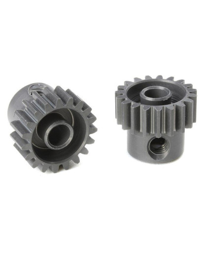 TEAM CORALLY - 48 DP PINION - SHORT - HARD ANODISED AL7075 - - C-7041