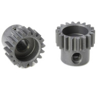 TEAM CORALLY - 48 DP PINION - SHORT - HARD ANODISED AL7075 - - C-7041