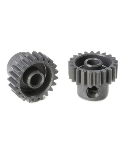 TEAM CORALLY - 48 DP PINION - SHORT - HARD ANODISED AL7075 - - C-7042