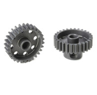 TEAM CORALLY - 48 DP PINION - SHORT - HARD ANODISED AL7075 - - C-7042