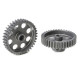 TEAM CORALLY - 48 DP PINION - SHORT - HARD ANODISED AL7075 - - C-7043