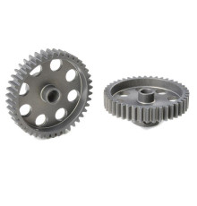 TEAM CORALLY - 48 DP PINION - SHORT - HARD ANODISED AL7075 - - C-7044