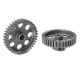 TEAM CORALLY - 48 DP PINION - SHORT - HARD ANODISED AL7075 - - C-7043