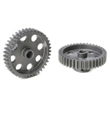 TEAM CORALLY - 48 DP PINION - SHORT - HARD ANODISED AL7075 - - C-7044