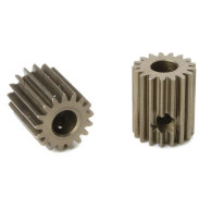 TEAM CORALLY - 64 DP PINION - SHORT - HARDENED STEEL - 17 TE - C-7131