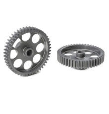 TEAM CORALLY - 48 DP PINION - SHORT - HARD ANODISED AL7075 - - C-7044