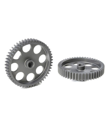 TEAM CORALLY - 48 DP PINION - SHORT - HARD ANODISED AL7075 - - C-7045