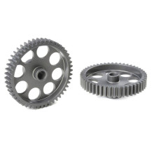 TEAM CORALLY - 48 DP PINION - SHORT - HARD ANODISED AL7075 - - C-7044