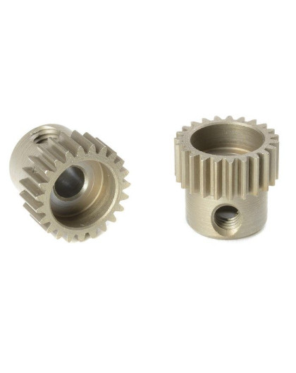 TEAM CORALLY - 64 DP PINION - SHORT - HARDENED STEEL - 23 TE - C-7132