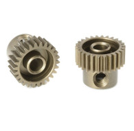 TEAM CORALLY - 64 DP PINION - SHORT - HARDENED STEEL - 26 TE - C-7132