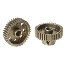 TEAM CORALLY - 64 DP PINION - SHORT - HARDENED STEEL - 38 TE - C-7133