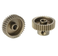 TEAM CORALLY - 64 DP PINION - SHORT - HARDENED STEEL - 35 TE - C-7133