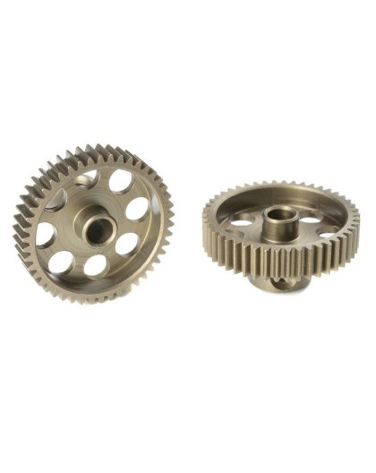 TEAM CORALLY - 64 DP PINION - SHORT - HARDENED STEEL - 46 TE - C-7134