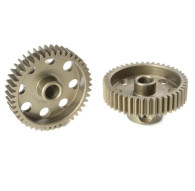 TEAM CORALLY - 64 DP PINION - SHORT - HARDENED STEEL - 44 TE - C-7134