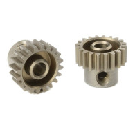 TEAM CORALLY - 48 DP PINION - SHORT - HARDENED STEEL - 20 TE - C-7142