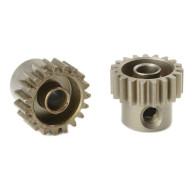 TEAM CORALLY - 48 DP PINION - SHORT - HARDENED STEEL - 19 TE - C-7141