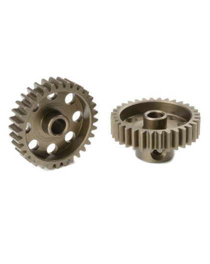 TEAM CORALLY - 48 DP PINION - SHORT - HARDENED STEEL - 32 TE - C-7143