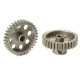 TEAM CORALLY - 48 DP PINION - SHORT - HARDENED STEEL - 33 TE - C-7143