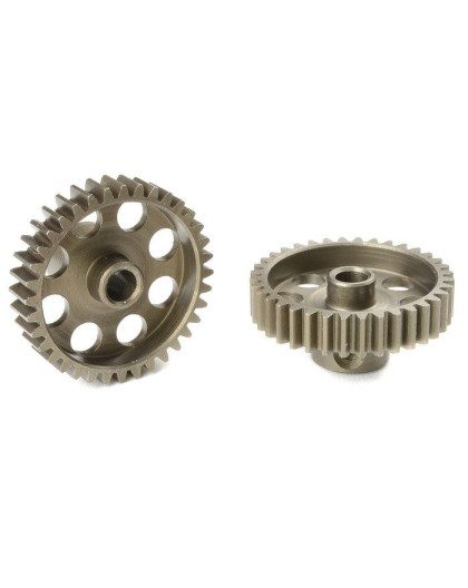 TEAM CORALLY - 48 DP PINION - SHORT - HARDENED STEEL - 36 TE - C-7143