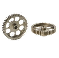 TEAM CORALLY - 48 DP PINION - SHORT - HARDENED STEEL - 46 TE - C-7144