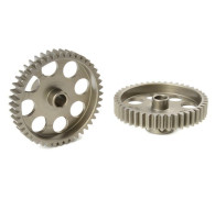 TEAM CORALLY - 48 DP PINION - SHORT - HARDENED STEEL - 44 TE - C-7144