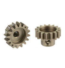 TEAM CORALLY - 32 DP PINION - SHORT - HARDENED STEEL - 16 TE - C-7151
