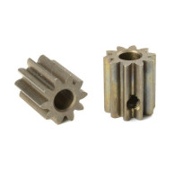 TEAM CORALLY - M0.6 PINION - S HORT - HARDENED STEEL - 10 TEE - C-716