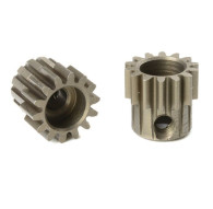 TEAM CORALLY - M0.6 PINION - S HORT - HARDENED STEEL - 14 TEE - C-716