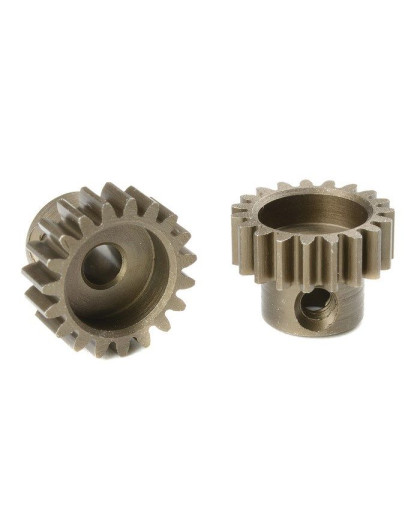 TEAM CORALLY - M0.6 PINION - S HORT - HARDENED STEEL - 19 TEE - C-716