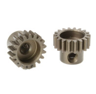 TEAM CORALLY - M0.6 PINION - S HORT - HARDENED STEEL - 18 TEE - C-716