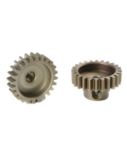 TEAM CORALLY - M0.6 PINION - S HORT - HARDENED STEEL - 24 TEE - C-716