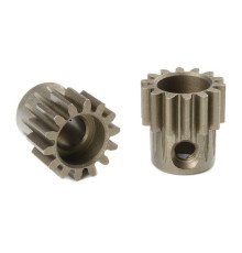 TEAM CORALLY - 32 DP PINION - SHORT - HARDENED STEEL - 14 TE - C-7251