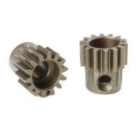 TEAM CORALLY - 32 DP PINION - SHORT - HARDENED STEEL - 14 TE - C-7251