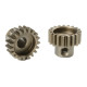 TEAM CORALLY - 32 DP PINION - SHORT - HARDENED STEEL - 19 TE - C-7251