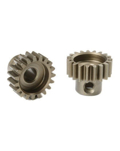 TEAM CORALLY - 32 DP PINION - SHORT - HARDENED STEEL - 19 TE - C-7251