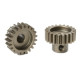 TEAM CORALLY - 32 DP PINION - SHORT - HARDENED STEEL - 21 TE - C-7252