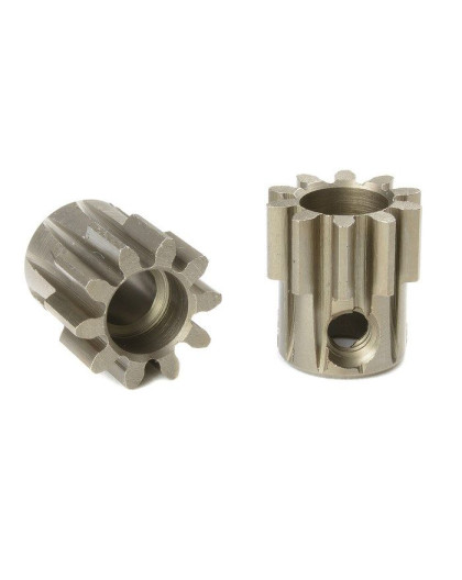 TEAM CORALLY - M1.0 PINION - S HORT - HARDENED STEEL - 10 TEE - C-727