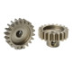 TEAM CORALLY - M1.0 PINION - S HORT - HARDENED STEEL - 20 TEE - C-727