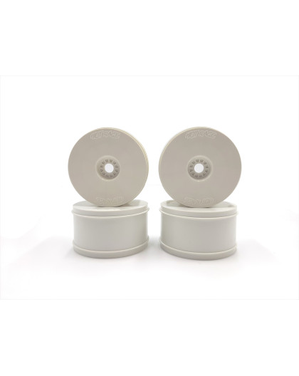Truggy Wheels Std White (4) - HOT RACE