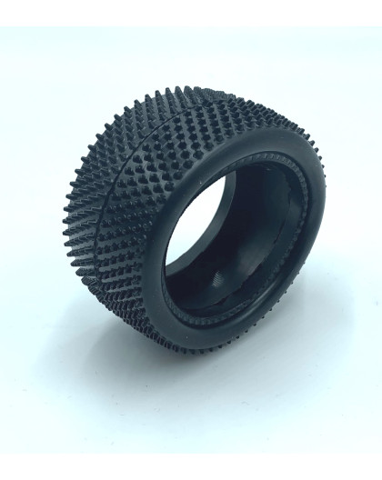 Pair of 1/10 Tyres Minipin Hard rear - HOT RACE