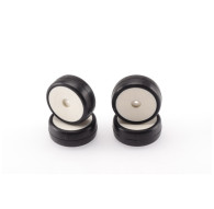 Set of rubber tyres 1/10 Shore 36 for carpet - HOT RACE
