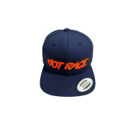 HR CAP US STYLE BLEU/ORANGE - HOT RACE