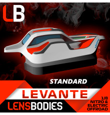 Carrosserie Lens 1/8 TT Levante Standard - HOT RACE