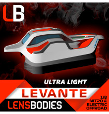 Carrosserie Lens 1/8 TT Levante Ultra Light - HOT RACE