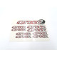 Hot Race Stickers Sheet - HRSTICKERS - HOT RACE